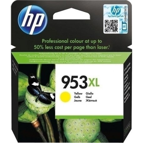 CARTUCHO HP 953XL AMARILLO 20ML PARA OFFICEJET P